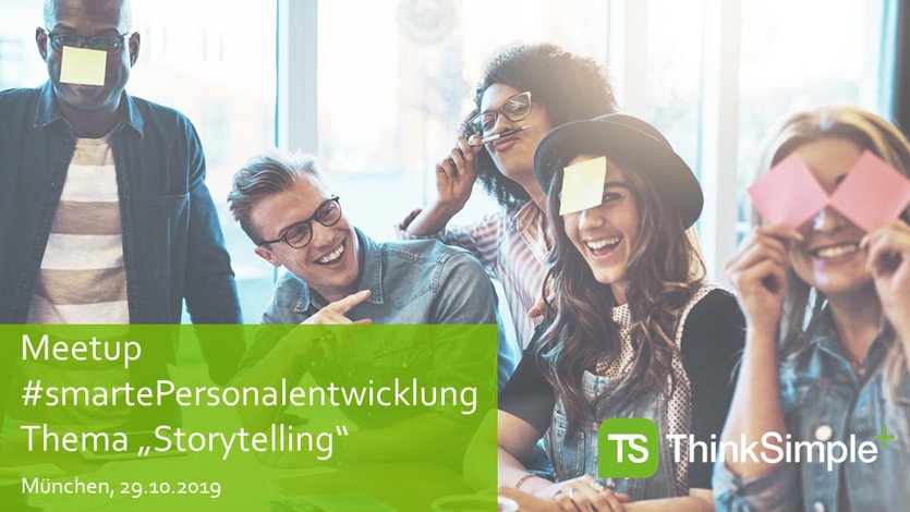 Meetup – Storytelling für Personalentwicklung am 29. Oktober 2019 in München um 19.00 Uhr