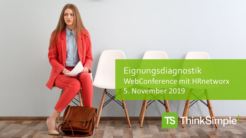 Eignungsdiagnostik, WebConferenc mit HRnetworx - 5.11.2019
