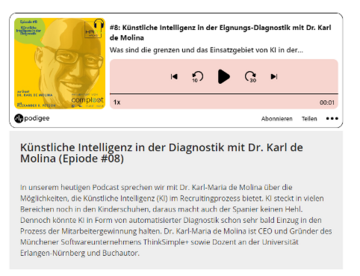 Künstliche Intelligenz in der Diagnostik mit Dr. Karl de Molina